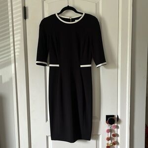 Calvin Klein Black Formal Dress